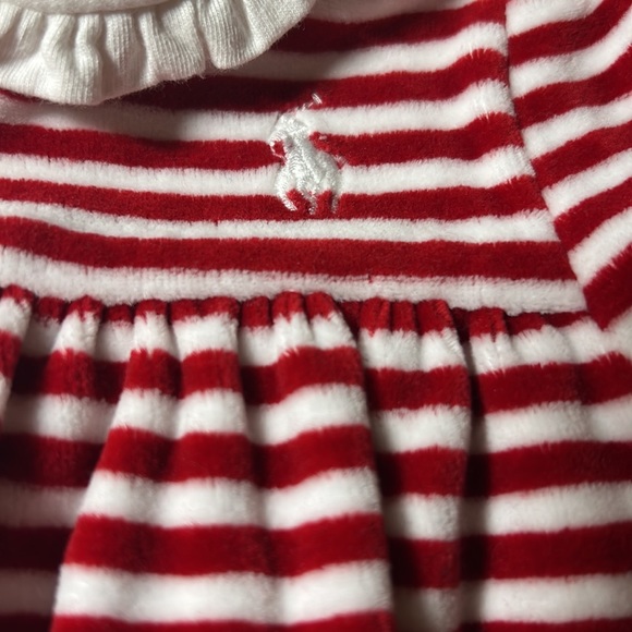Ralph Lauren velour footie bodysuit | 9 months - Picture 4 of 11
